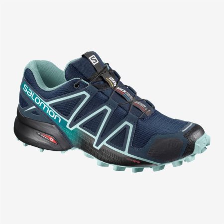 Salomon SPEEDCROSS 4 W Womens Running Shoes Navy | Salomon South Africa